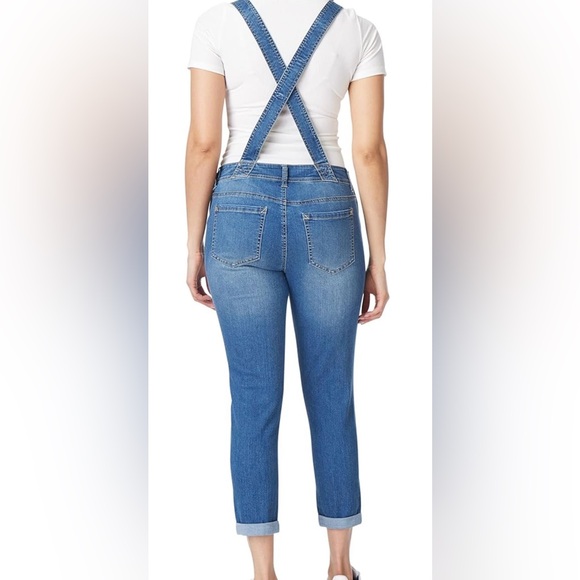 Wallflower Women's Blue Denim Overalls - Picture 2 of 6